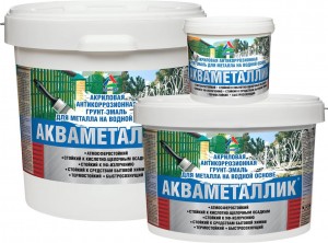 Акваметаллик - антикоррозионная грунт-эмаль по металлу на водной основе infrus.ru